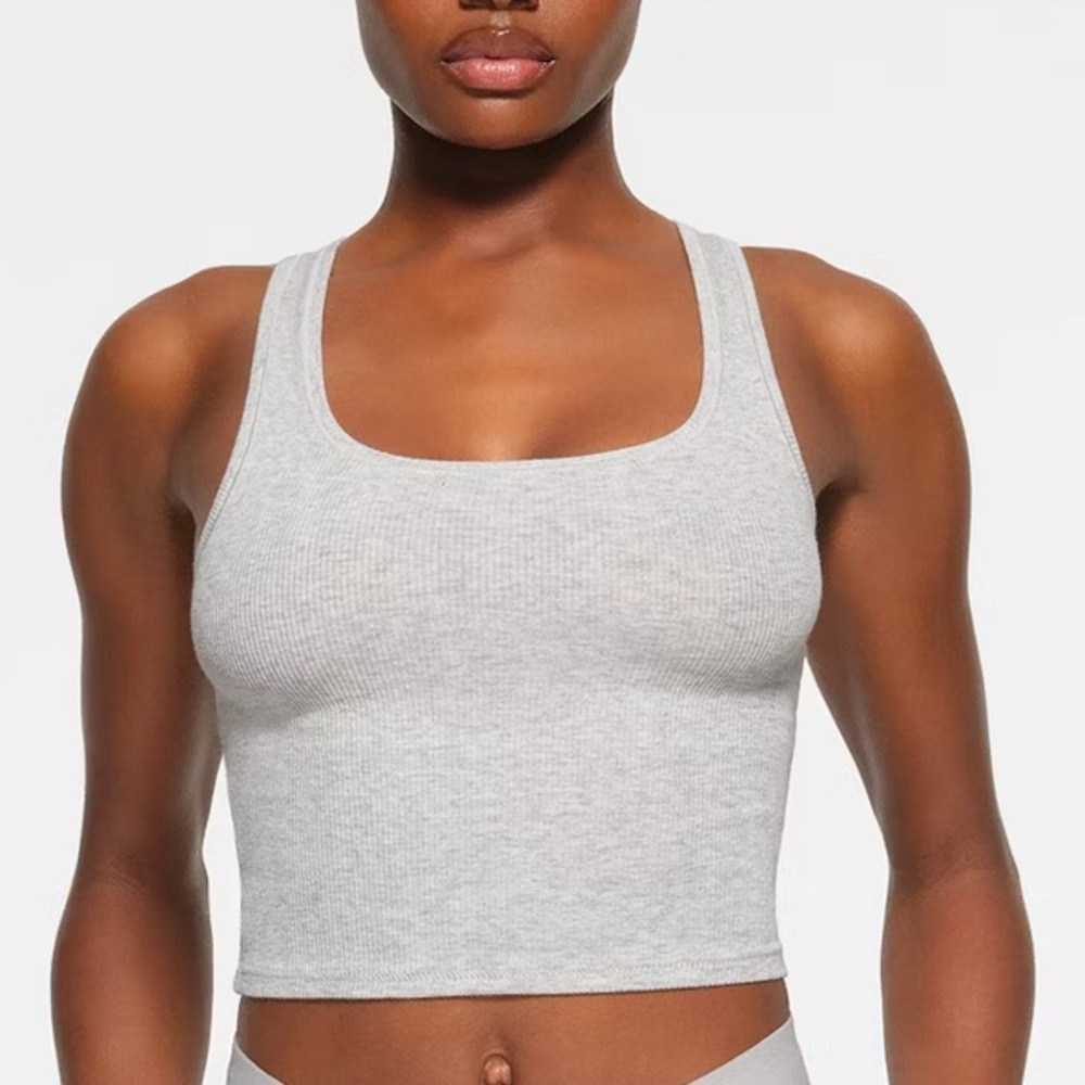 Skims Cotton Rib Tank - Picture 2 of 5